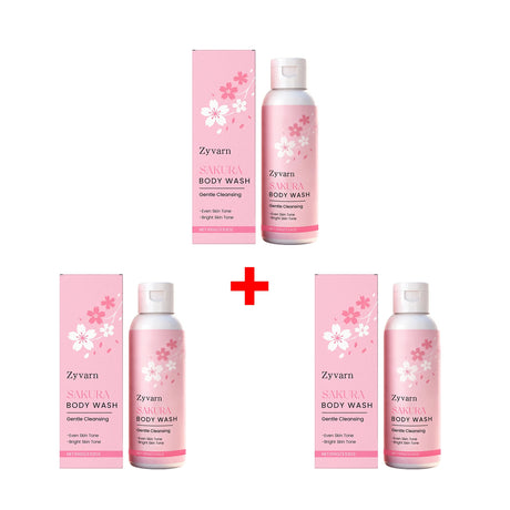 Sakura Body Wash Body Odor Control Deep Cleansing Skin Long Lasting Fragrance Moisturizing Smooth Even Skin Tone Bath Product