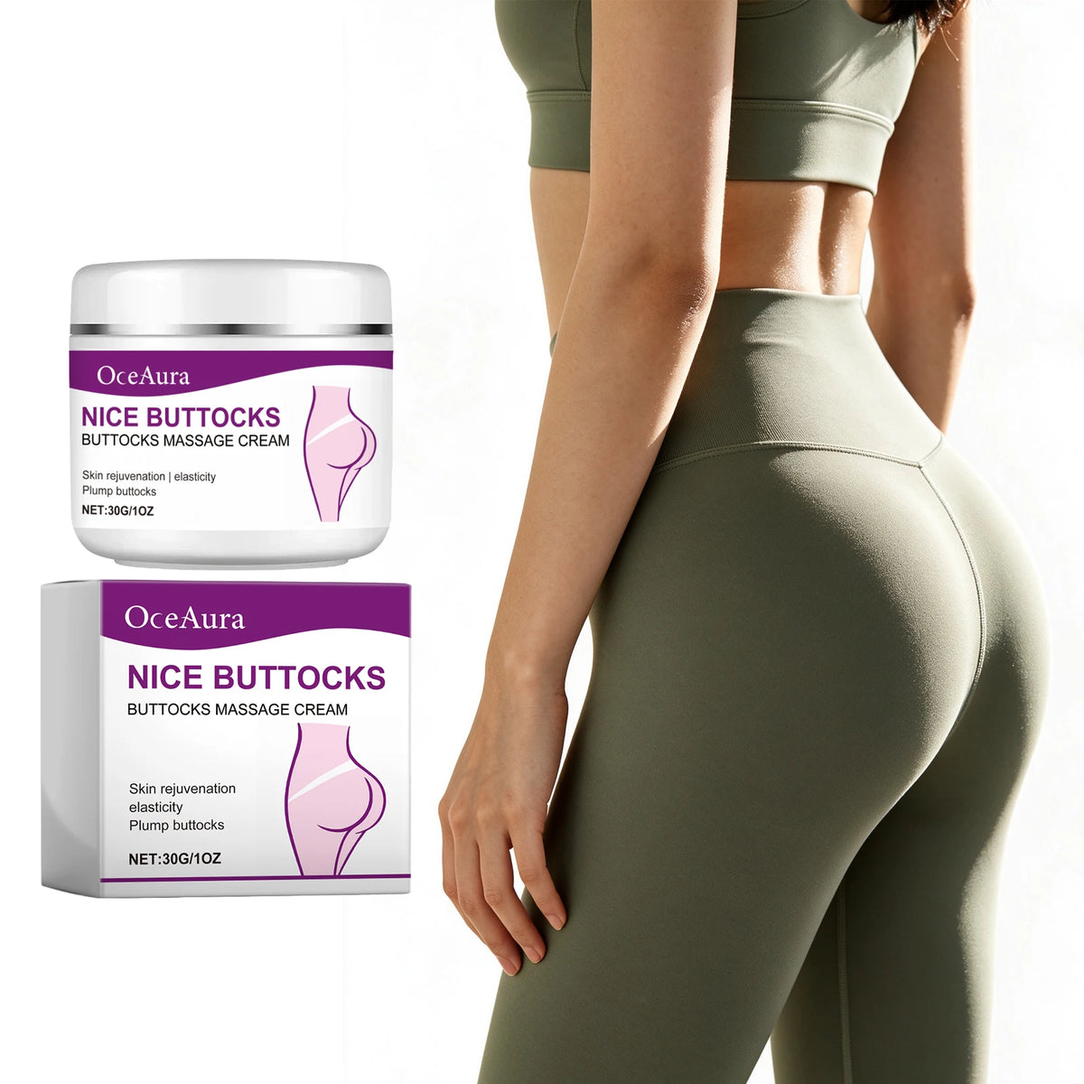 Buttock Enlargement Cream Prevent Sagging Improves Buttocks Skin Loosening Tightening Shaping Firming Lifting Hip Firming Cream