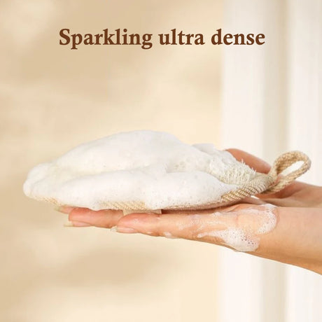 Natural Loofah Sponge Soft Bath Sponges Exfoliating Skin Health Cleaning Tool Bath Shower Brushes Unisex Foam Loofah Bath Brushe
