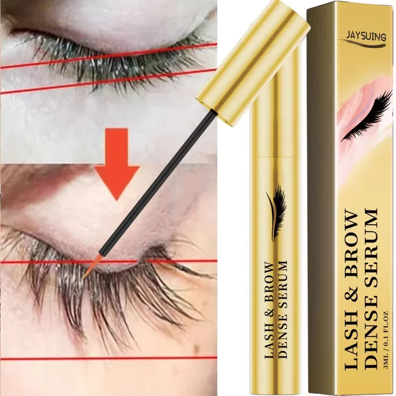 Fast Eyelash Growth Serum Natural Eyelashes Enhancer Longer Thicker Eyebrows Lift Essence Fuller Lashes Eye Care Korean Cosmetic