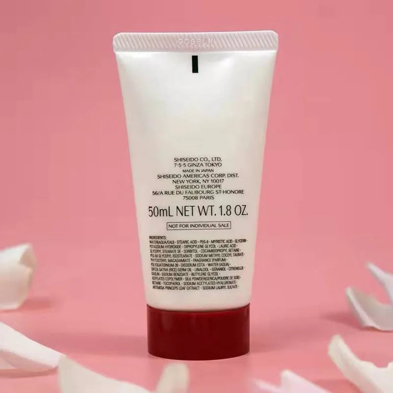 Shiseido Skin Care Cleansing Cream Hydrating Face Wash Deep Cleansing Pore Oil Control Brightening Moisturizing Gentle