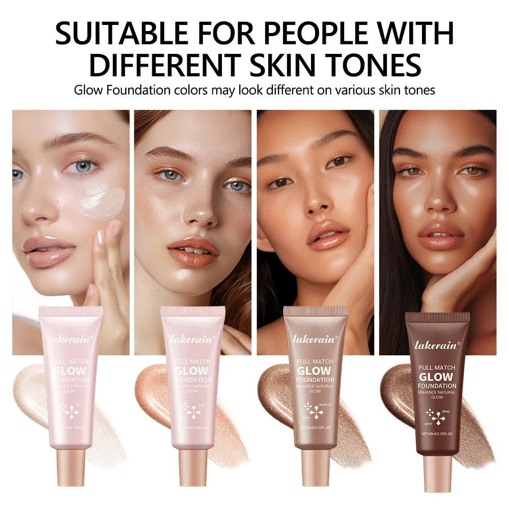 Lumi Glotion Foundation Natural Glow Enhancer Illuminating Highlighter Bronzer Drops Sun Kissed Radiance Makeup Cosmetics