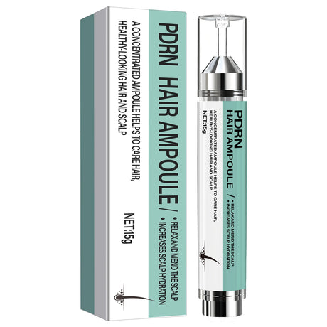 Hair Ampoule with Keratin & Biotin, Deeply Moisturizes & Repairs Hair, Increases Scalp Hydration for Healthy-Looking Hair.