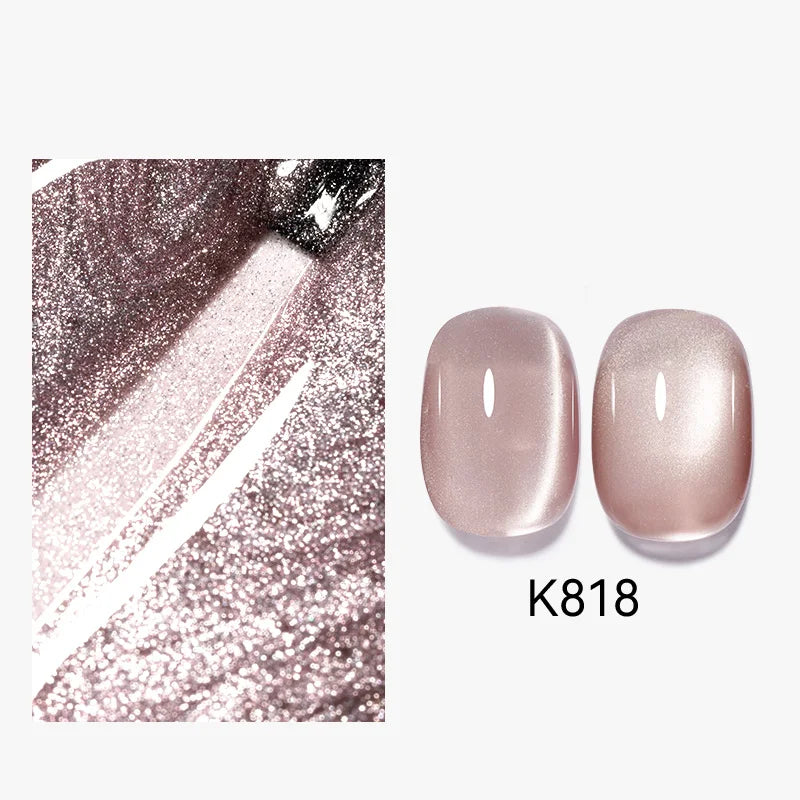 MAYCHAO Cat Eye Magnetic Gel Nail Polish Glitter Effect Semi Permanent Soak Off UV Gel Varnish Manicure For Nail Art
