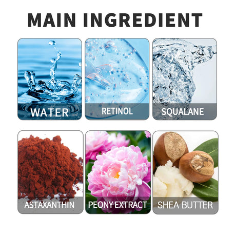 Retinol Eye Cream Stick Lightening Dark Circles Anti-Puffiness Smooth Brightening Moisturizing Firming Under Eye Treatment Care