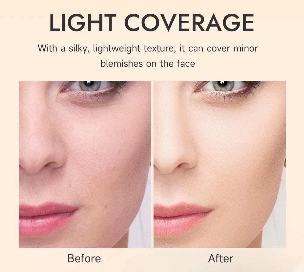 1PC/2PCS 45ml Brightening CC Cream Centella Asiatica Repairing BB Cream Natural Concealing Whitening Foundation Liquid Cosmetics