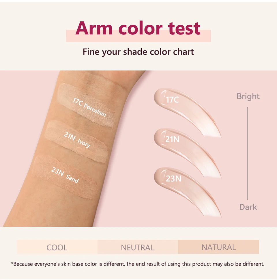 TIRTIR Sunscreen Korean Makeup Foundation Cream Cosmetic TIRTIR Covering Foundation Mist Makeup Full Coverage High Base