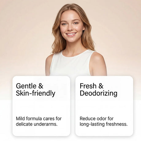 Underarm Brightening Deodorant Cream With Botanical Extracts Lasting Odor Control Even Skin Tone Natural Armpit Lightening Cream