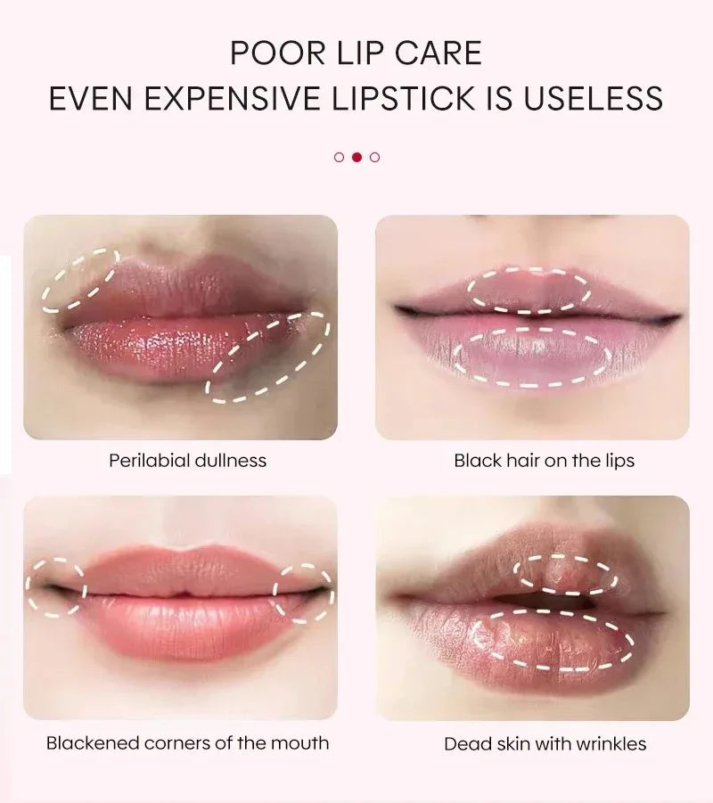 Moisturizing Lip Lines Moisturizing Lip Skin Jelly Lip Mask Moisturizing and Nourishing Repair Night Maintenance Lip Balm Care