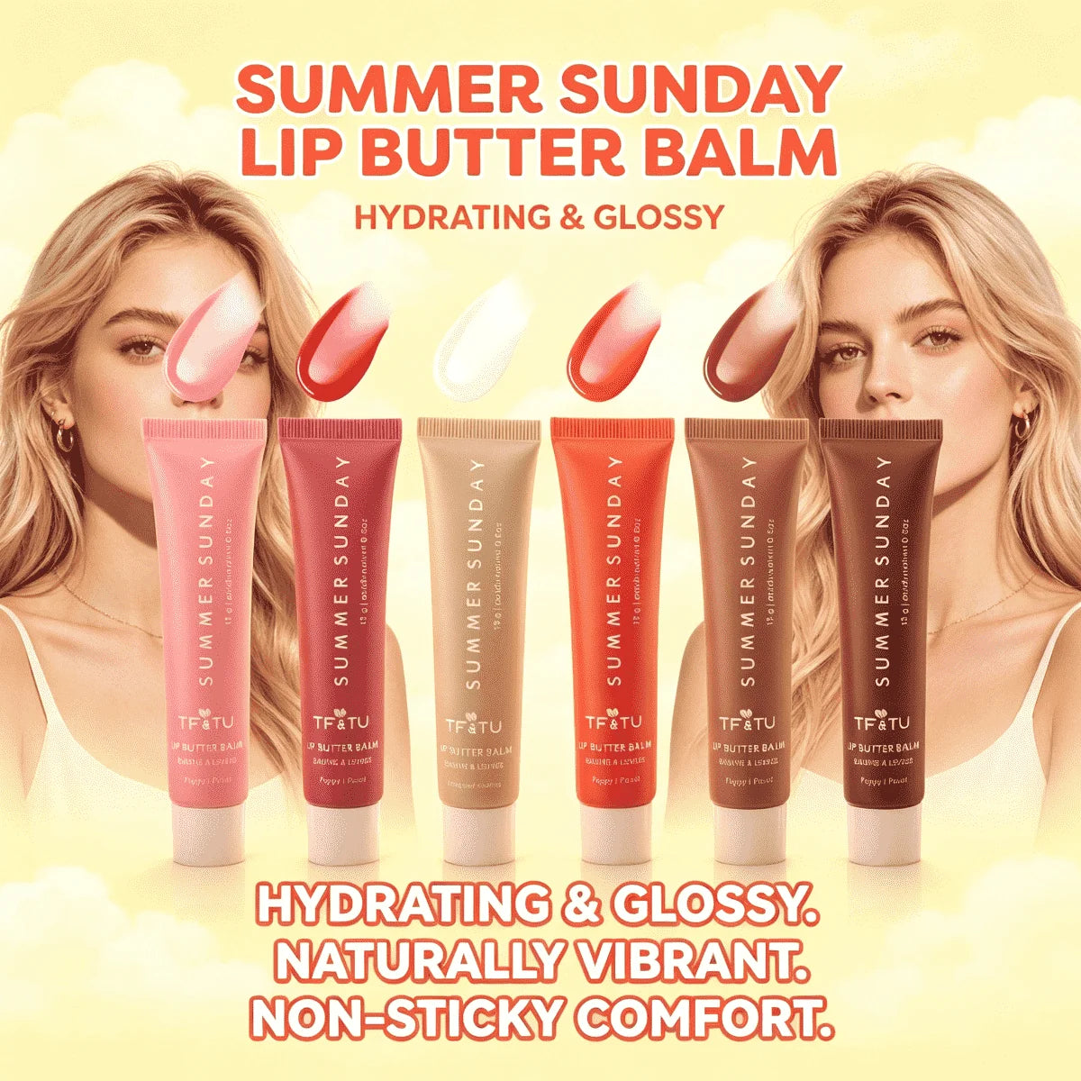 Moisturizing Plumping Lip Gloss Set Hydrating Lip Oil Repair Dry Lips Glossy Cosmetic For Women Girls