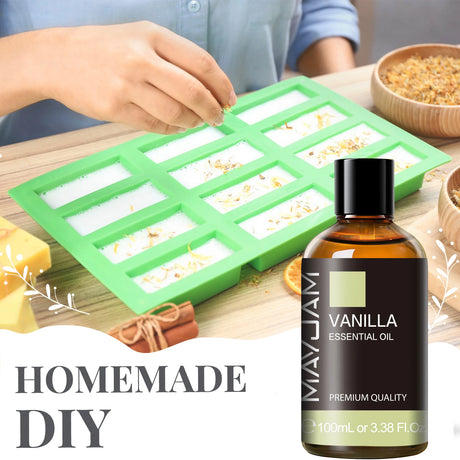 Mayjam Essential Oil 100ml Citronella Cinnamon Cedarwood Vetiver Cajeput Fennel Sage Aromatherapy Oil for Diffuser Humidifier