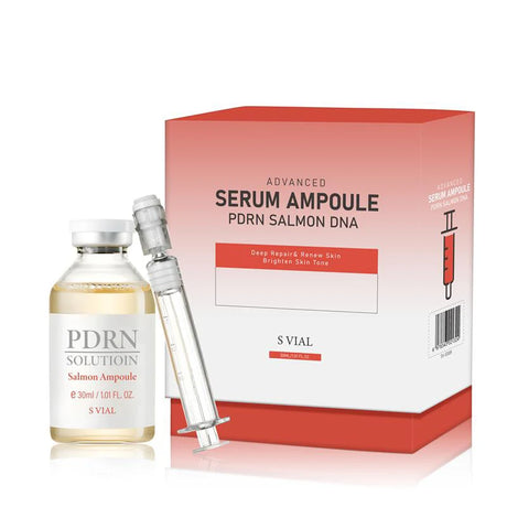 PDRN Salmon DNA Serum Ampoule Advanced Skincare Deep Repair Renew Skin Brighten Tone Strengthen Barrier firming Facial Essence