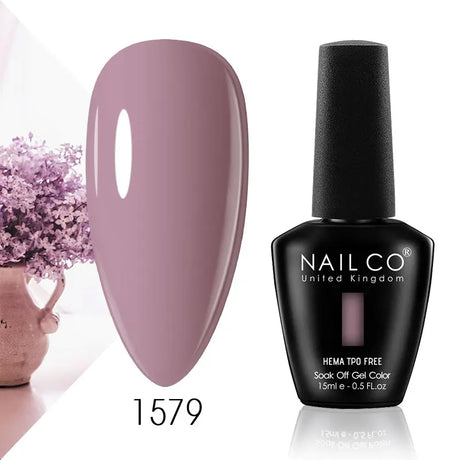 NAILCO 15ml HEMA FREE TPO FREE Top Base Coat Nail Gel Polish Supplies Vernis Semi Permanent Nail Art Manicure Gel Ongle UV Nails