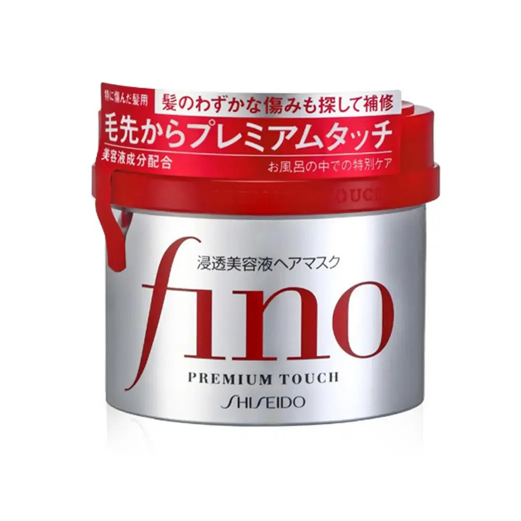 Fino Shampoo Conditioner 550ml/Hair Mask 230ml Oil Control and Glowing Soft Improves Frizzy and Damaged Hair