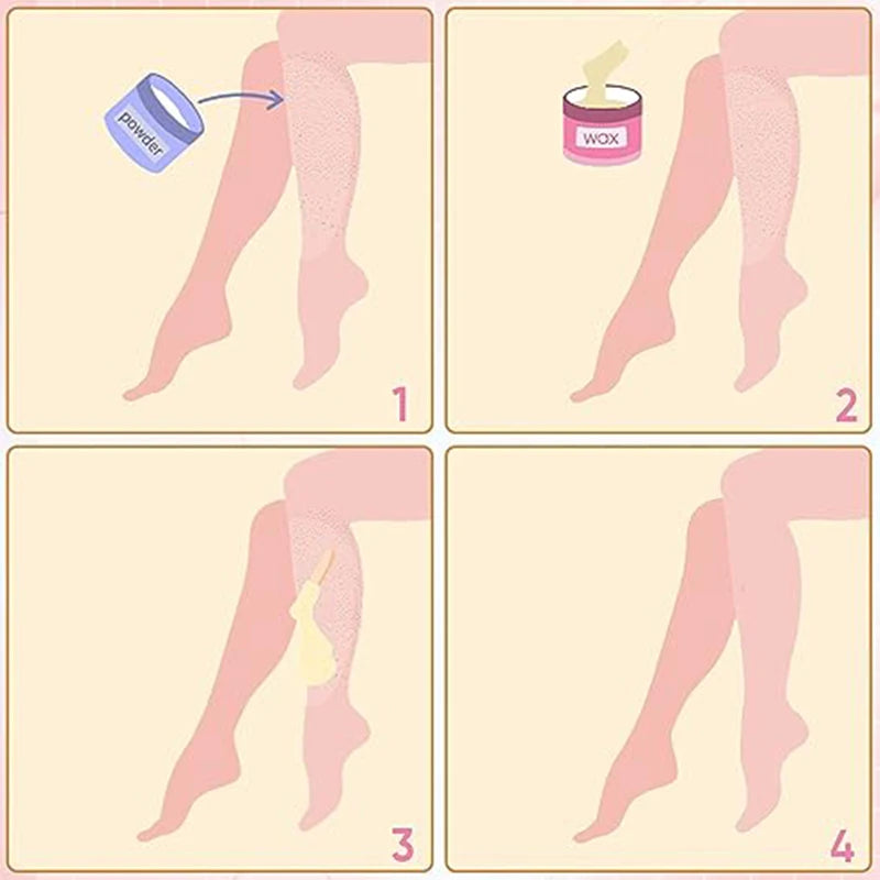 1000g/200g/50g Hot Wax Hair Removal Depilatory Waxing Wax Beads For Wax Heater Painless for Body Hairs Removal Beans