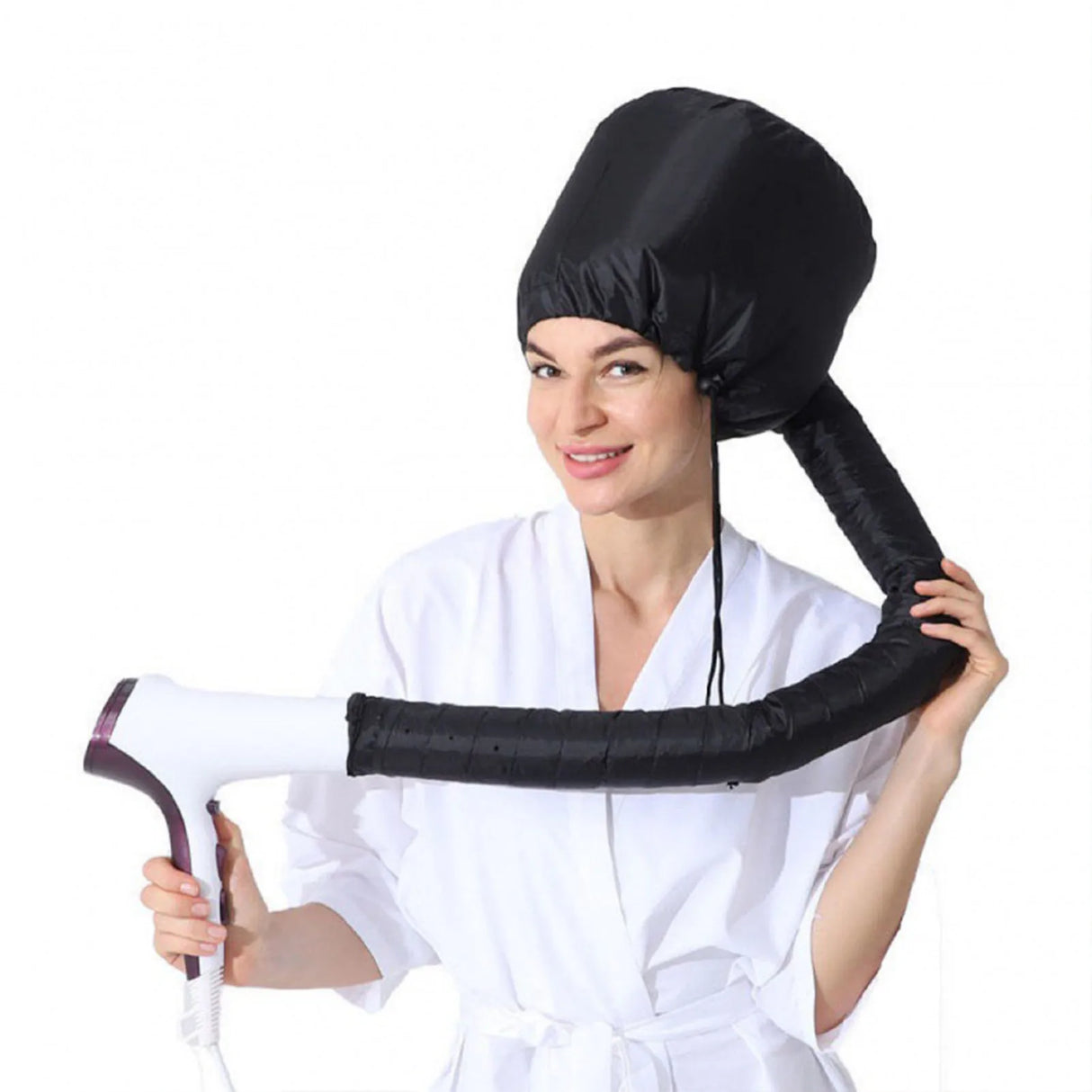 Hair Dryer Steamer Cap Reusable Styling Drying Hat Hair Care Dry Hair Cap for Hair Dryer Home Spa Salon Styling