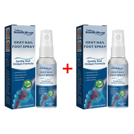 South Moon Foot Spray Anti Smell Remove Toenail Fungal Paronychia Onychomycosis Care Deodorant Antiperspirant Nail Repair Spray