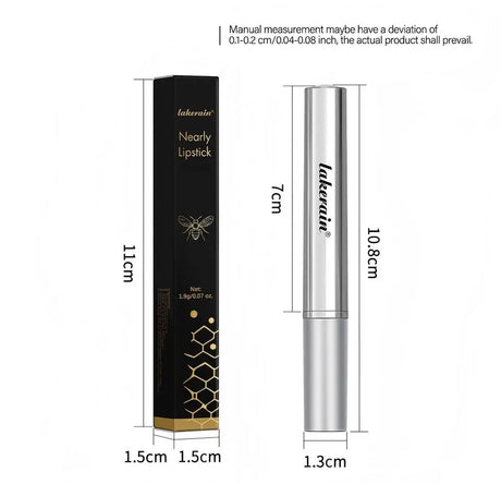 Honey Lipstick Long Lasting Moisturizing Natural Lip Plumper Makeup Lip Plumping Gloss Cosmetics Exfoliating for Lip