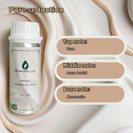 DIAURELLE 100mL Aroma Diffuser Essential Oils 8-Times Concentrated Essence Perfume Flavoring Home Fragrance Air Freshener