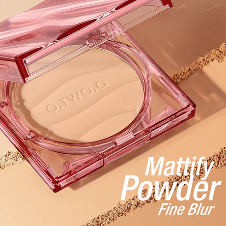 2in1 Setting Sun Protection Weightless Matte Powder Long Lasting High Concealer Power Waterproof Oil Free Compact
