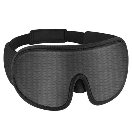 3D Contour Sleep Eye Mask Suitable for Side Sleepers -100% Blackout Soft and Stress Free - Suitable for Travel Napping Yoga