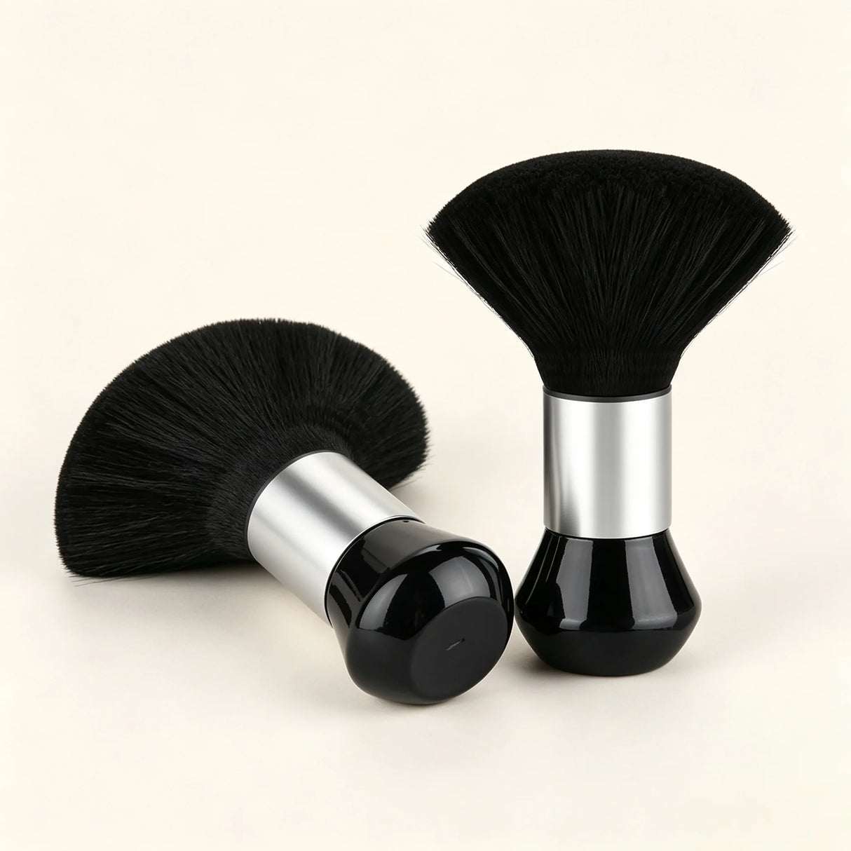 Soft Barber Neck Dust Brush Gentle Grooming Brush for Hair Trimming Multipurpose Tool for Neck and Facial Surface Cleaning