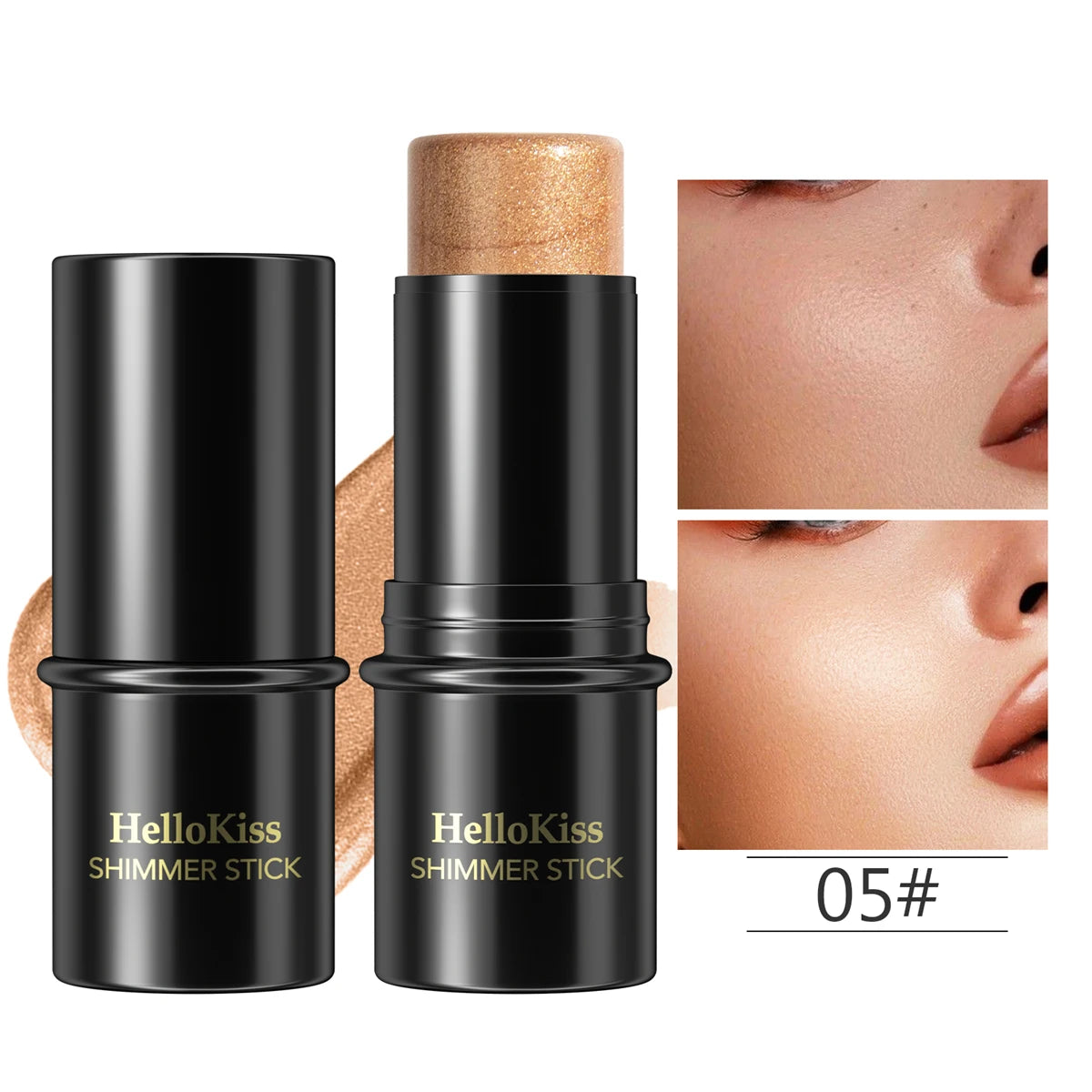 Face Brown Bronzer Contour Stick Face Foundation Makeup Pen Lasting Smooth Contour Shadow Blusher Highlight Concealer Cosmetics