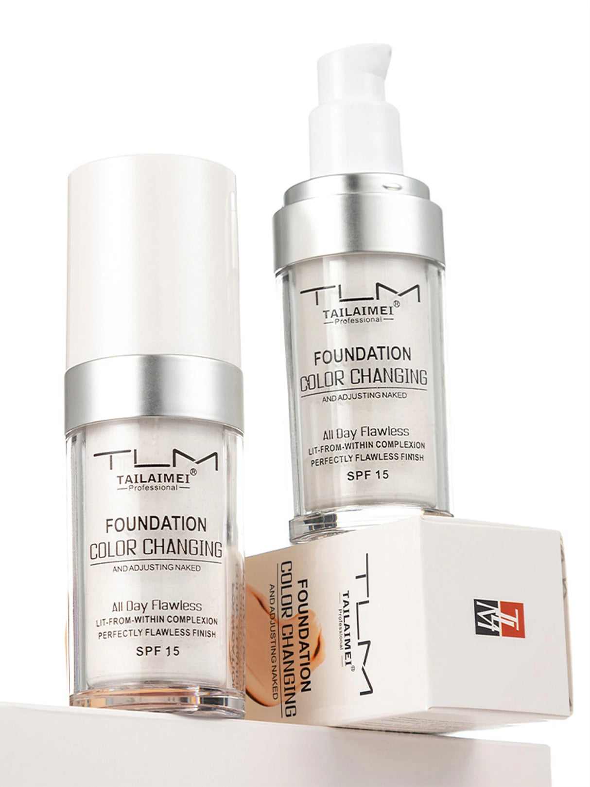 30ml Foundation Magic Color Changing Foundation Liquid Soft Matte Long Lasting Hydrating Makeup Base Maquiagem Korea Makeup