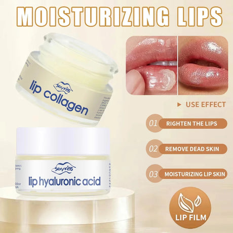 Korea Lips Care Mask Reduce Lip Wrinkles Remove Dead Skin Moisturizing Sleep Lip Balm Long-lasting Nourishing Lip Care Product
