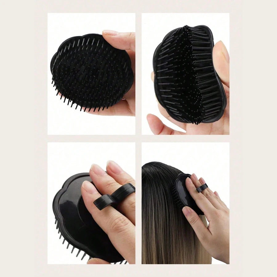 1 shampoo brush, scalp massage brush, dandruff cleaning brush