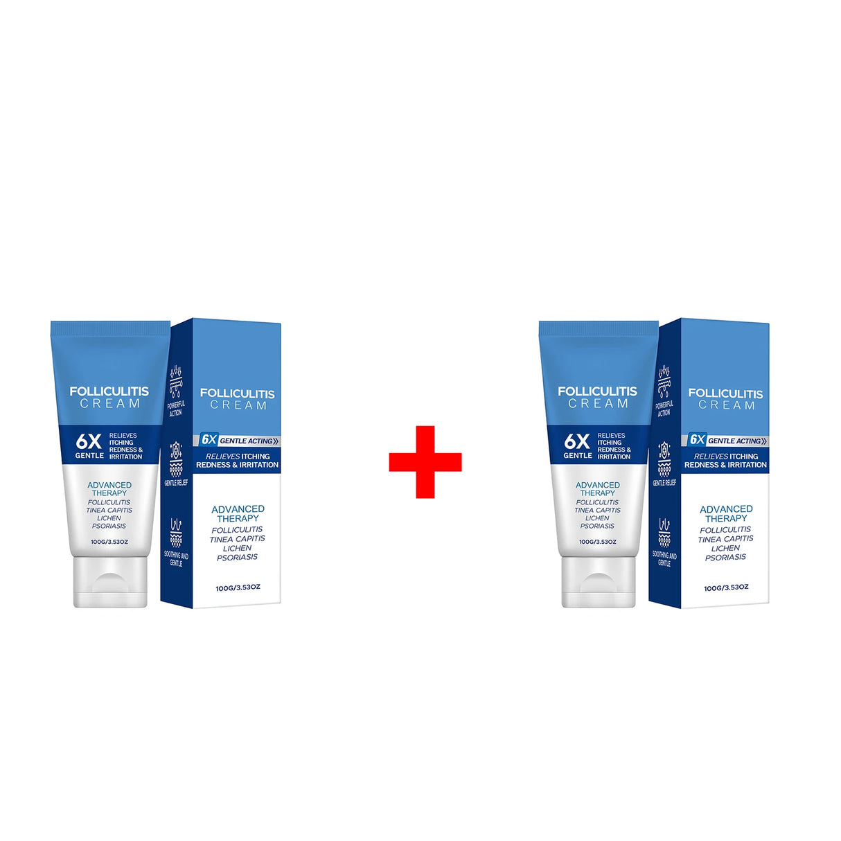 Folliculitis Cream Reduce Redness Relieve Itching Soothing Stimulating Herbal Gentle Smoothing Nourishing Care Cream
