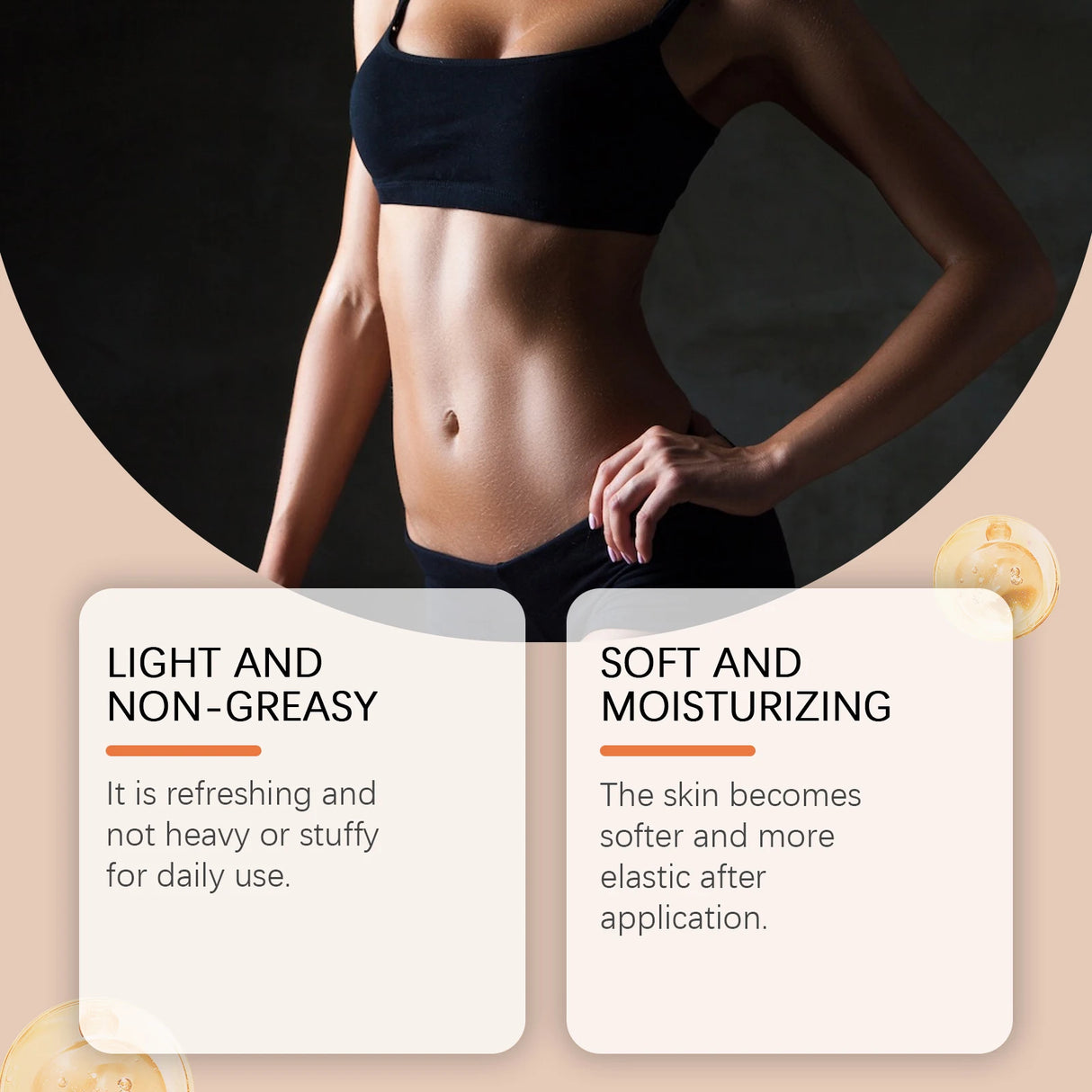 Moisturizing Anti Cellulite Firming Body Oil Sagging Skin Tightening Anti-Aging for Body Refreshing Hydrate Firming Body Oil