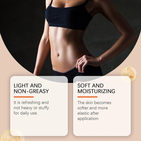 Moisturizing Anti Cellulite Firming Body Oil Sagging Skin Tightening Anti-Aging for Body Refreshing Hydrate Firming Body Oil