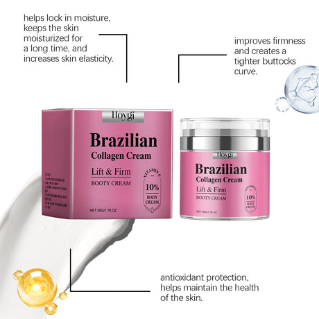 Hip Firming Cream Firming Improve Skin Sagging Increase Elasticity Tighten Lotion Shaping Lift up Buttock Massage Care for Women