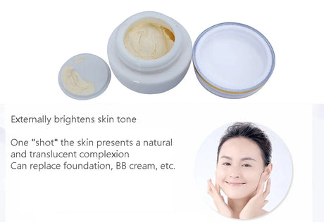 Original Lady Face Whitening Cream For Dark Skin Spots Scar Snow White Cream Day Night Face Cream For Skin Whitening Korean Skin