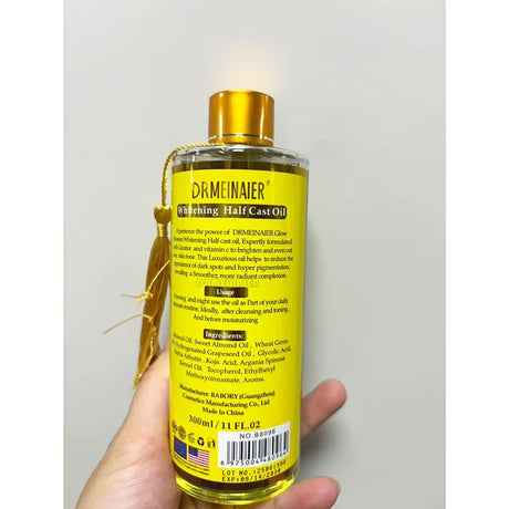 Super Moisturizing Body Care Oil Correcting Meridian Spa Relaxation Oil Arbutin Hydrates Skin With Turmeric Retinol Massage Oil
