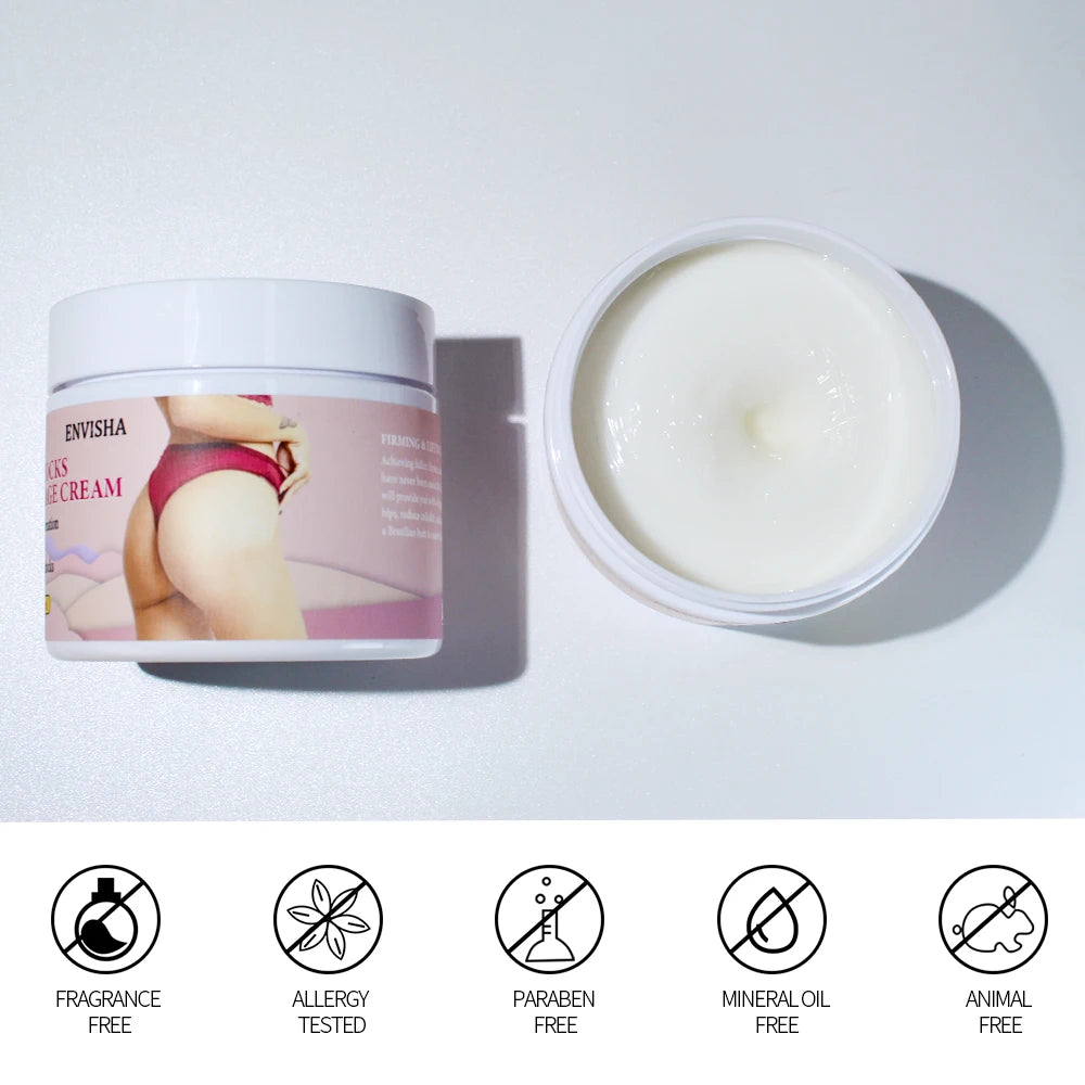 ENVISHA Sexy Massage Buttock Enhancement Hip Lifting Firming Cream Moisturizing Whitening Skin Care Body Lotion Beauty Health