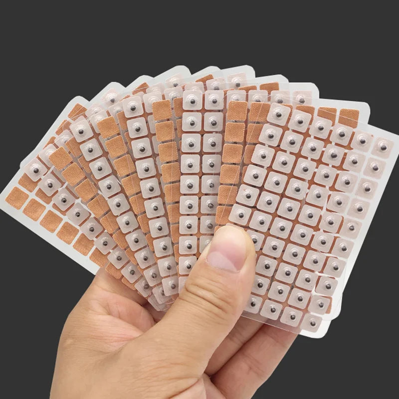 600Pcs Cowherb Seed Ear Stickers – Natural Ear Massage Patches for Relaxation, Soothing Comfort, and Daily Wellness