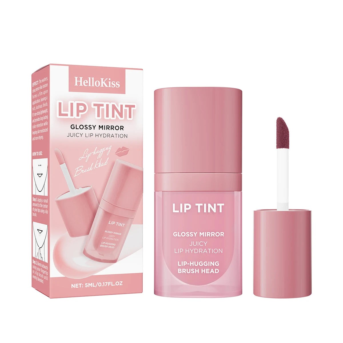 Velvet Lip Gloss Matte Lip Tint Waterproof Non-stick Cup Anti-fade Moisturizing Long Lasting Plump Lip Makeup