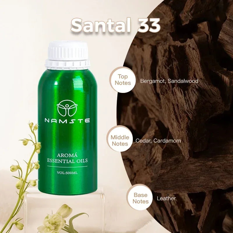NAMSTE 500ml luxury Essential Oils Pure Natural for Diffuser humidifier Aromatherapy Jasmine Orchid Aroma Oil perfume spray