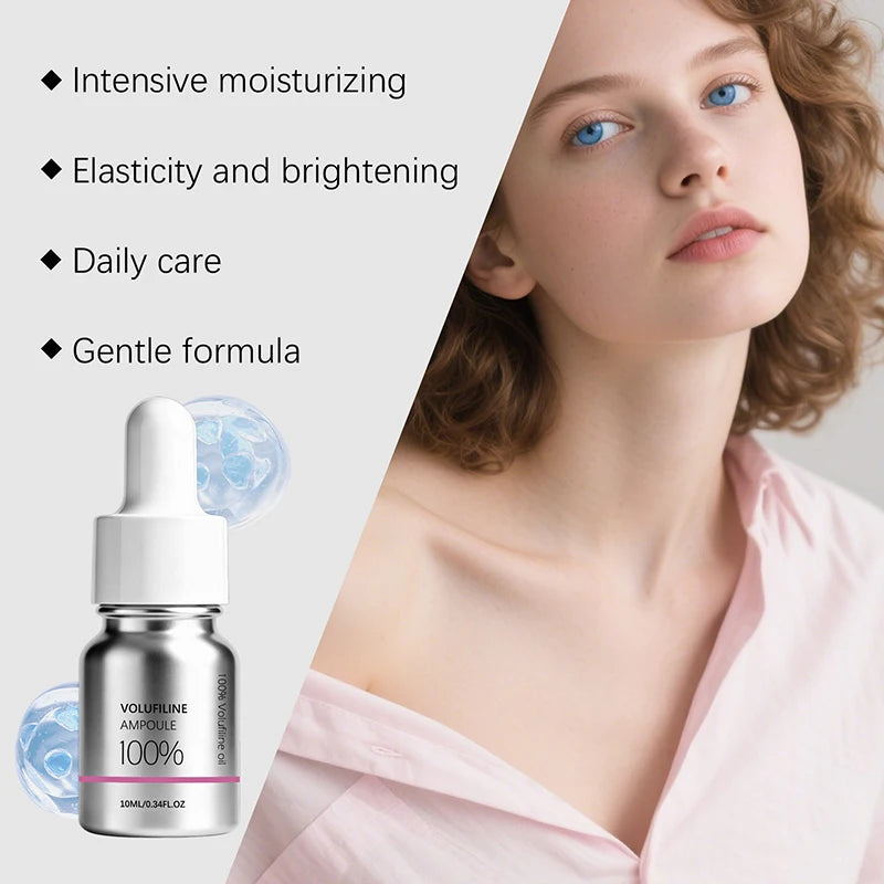 Volufiline Centella Asiatica Serum 10ml Gentle Soothing Moisturizing Facial Ampoule Essence Niacinamide Plumping Fast Absorbing