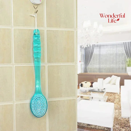 1/2Pcs Body Brush Back Showerhes Bathroom Brush Long Handle Soft Bath With Handle Exfoliating Scrub Skin Massager Exfoliation