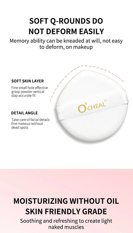 OCHEAL CC Cream Cushion Foundation Cream Long Lasting Moisturizing Concealer Foundation BB Cream For Face Makeup Concelear