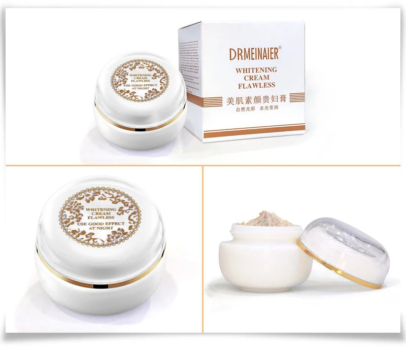 Original Lady Face Whitening Cream For Dark Skin Spots Scar Snow White Cream Day Night Face Cream For Skin Whitening Korean Skin