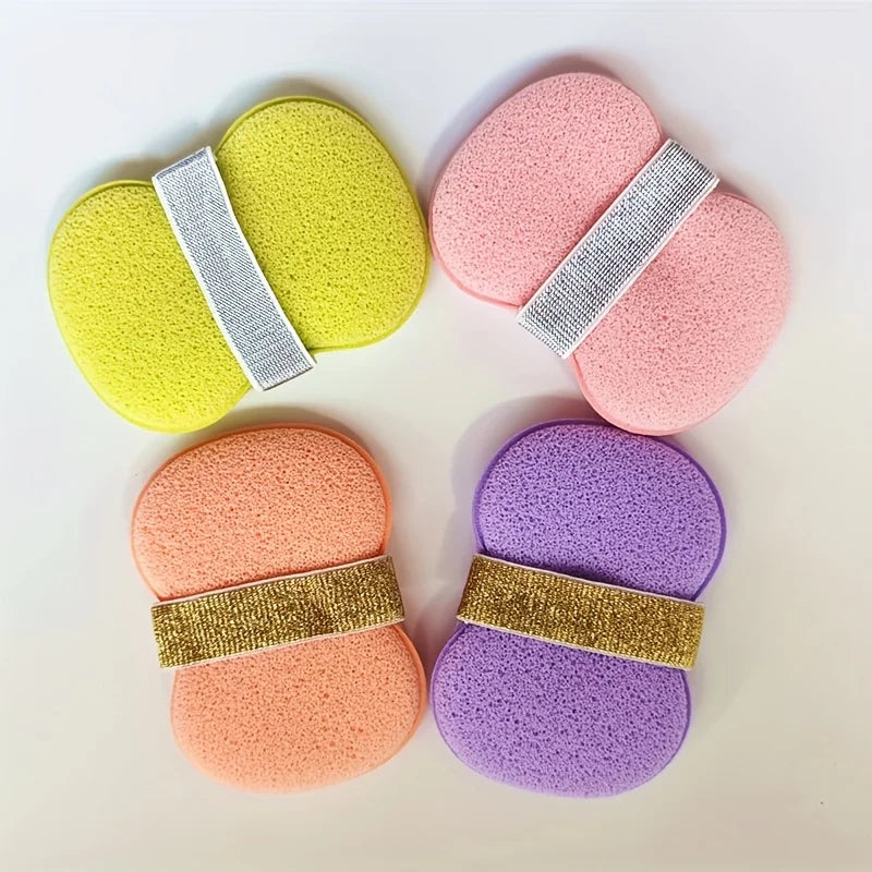 1 Pack Elastic Soap Dish with Loofah Bath Sponge, Non‑Slip Exfoliating Storage Holder, Adjustable Lanyard for Bathtub & Shower,