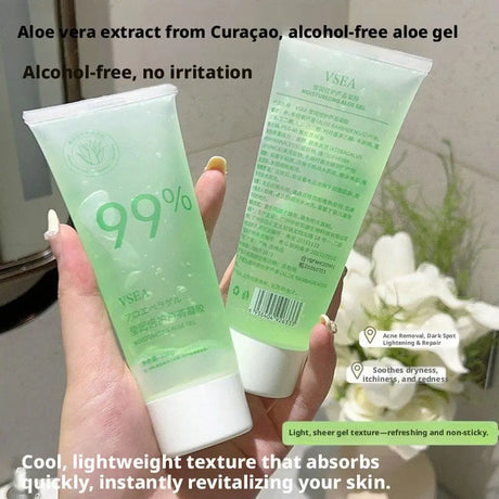 Aloe Vera Gel Moisturizing Face Body Cream Sunburn Repair Hydrating Soothing After Sun Acne Treatment Sensitive Skin Care