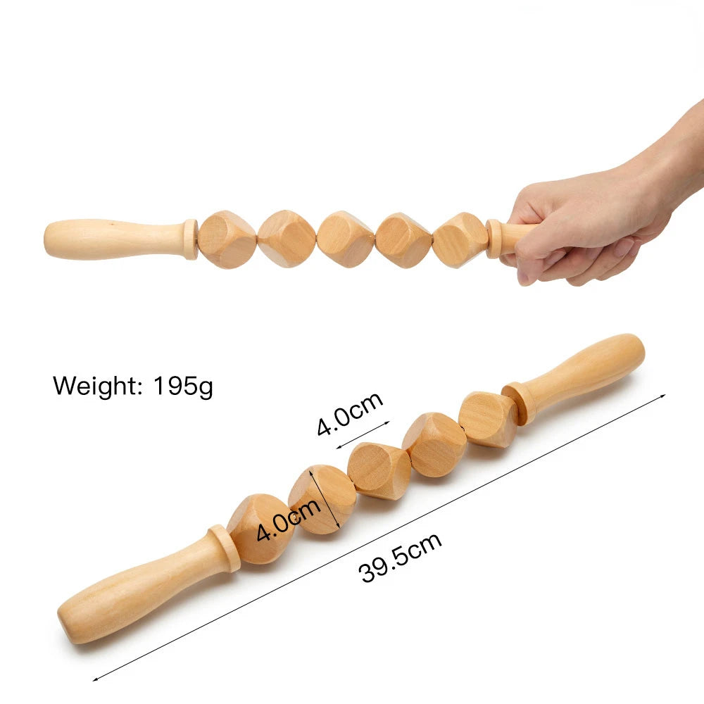 Wood Massage Maderoterapia Massager Roller Anti Cellulite Slimming Gua Sha Massager For Body Back Foot Masajeador