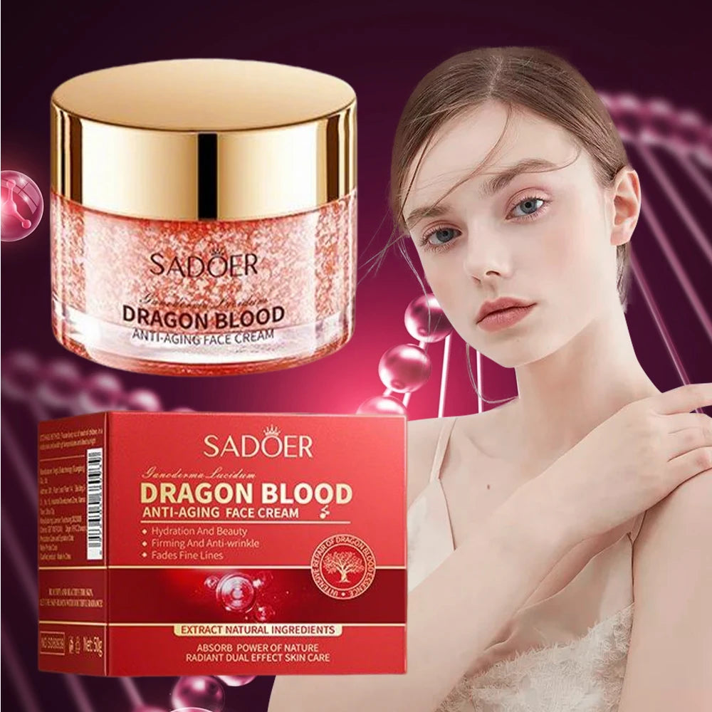 SADOER Dragon Blood Cream Moisturizing Gel Facial Cream Improve Dry And Rough Skin Korean Cosmetics For Face Cream Skincare