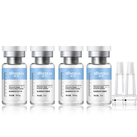 Oligopeptide Placenta Freeze-dried Powder Essence Repair Facial Moisturiz Hydrating Pore Shrinkage Skin Rejuvenation Skin Care