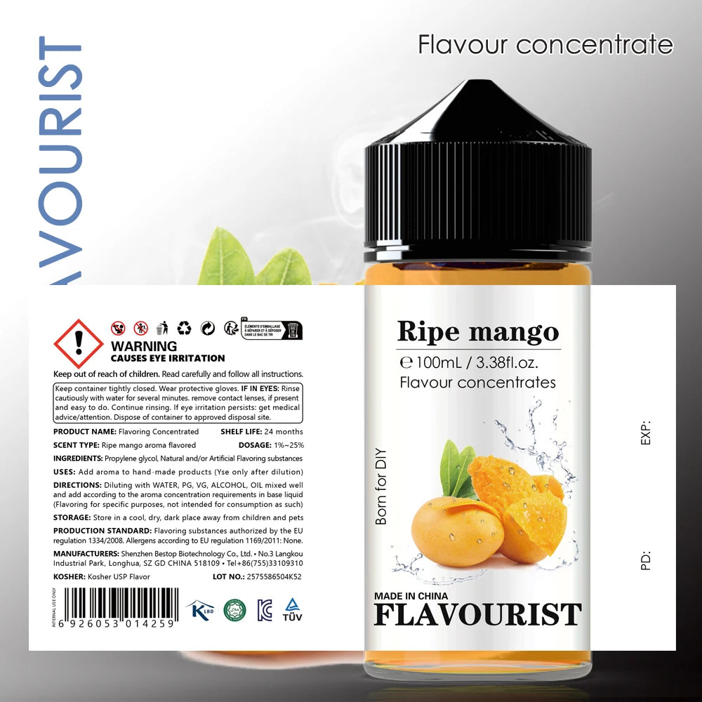 Flavourist Ripe Fruits Aroma Flavoring Concentrate Essence Oil For Diy